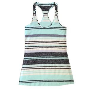 Lululemon athletica Women’s Sleeveless Striped Multicolored Tank Top Size 6